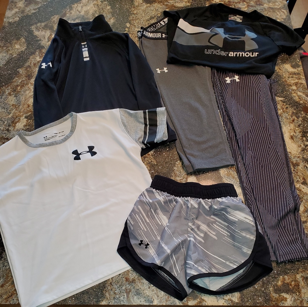Under Armour Lot girls small